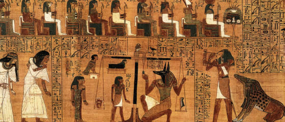 Bally Wulff의 책과 왕관과 함께 고대 이집트 여행