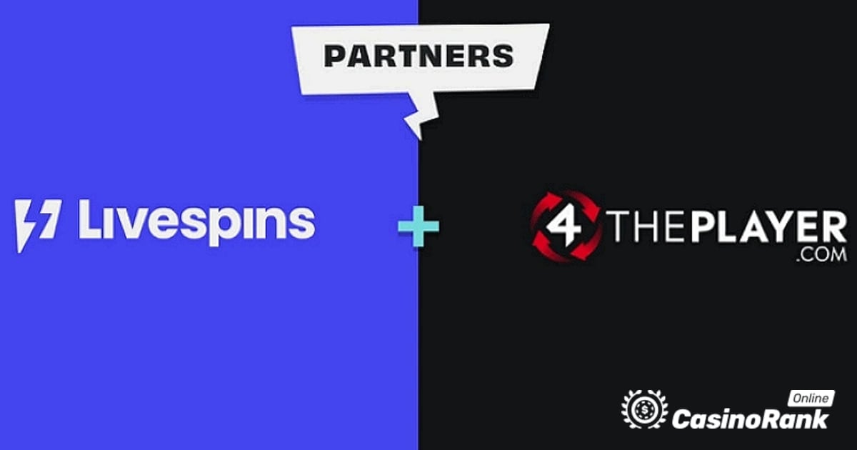 4ThePlayer는 Livespins에서 혁신적인 콘텐츠 방송을 시작합니다